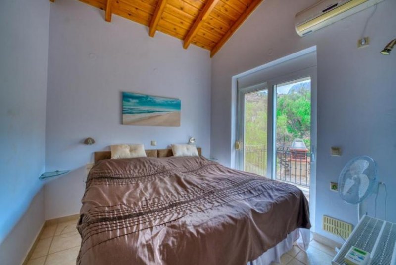 Kokkino Chorio Kreta, Kokkino Chorio: Ruhige Villa mit spektakulärem Panoramablick auf das Meer zu verkaufen Haus kaufen